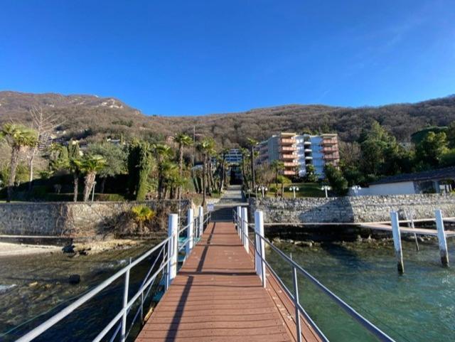 Luganersee, Pool, Strand, Parkplatz, Suite บิซโซน ภายนอก รูปภาพ